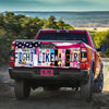 Breast Cancer Awareness truck Tailgate Decal Sticker Wrap Tailgate Wrap Decals For Trucks