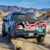 American truck Tailgate Decal Sticker Wrap The Land Of The Free Tailgate Wrap Decals For Trucks