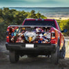 God Bless America Eagle truck Tailgate Decal Sticker Wrap Tailgate Wrap Decals For Trucks