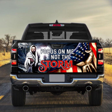Jesus Focus On Me Not The Stotruck Tailgate Decal Sticker Wrap Jesus Tailgate Wrap Decals For Trucks