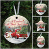 At Christmas All Roads Lead Home Ceramic Ornament Christmas Home Decor