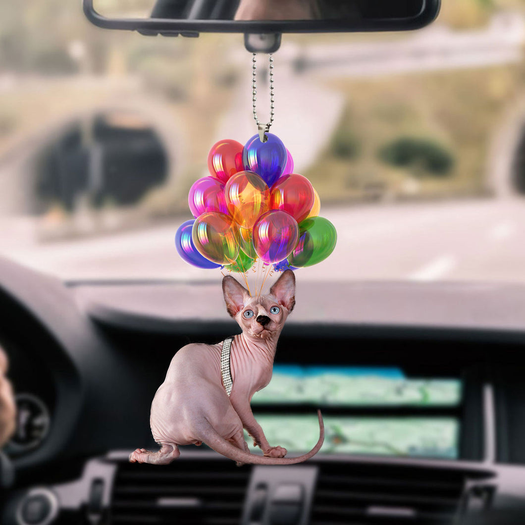 sphynx-cat-ornament-decorate-car