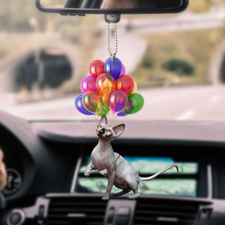 sphynx-cat-ornament-decorate-car