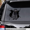 [bh0281-snf-lad]-russian-terrier-crack-car-sticker-dogs-lover