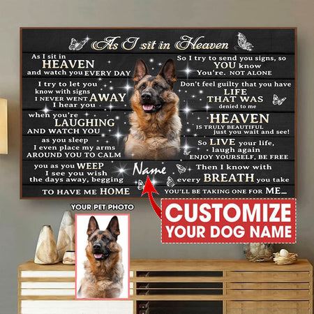 [bh0373-snf-lad]-german-shepherd-customized-poster-dogs-lover