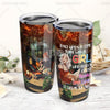 A Girl Who really Loved Books And Cats Tumbler 20oz BQ202TC