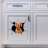 Vizsla Dog Crack Sticker Car Cute A Car Bumper Stickers Couple Gift Ideas