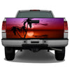 Beach Palm Tree Tropical Sunset Tailgate Wrap Sticker Tailgate Wrap Decals For Trucks