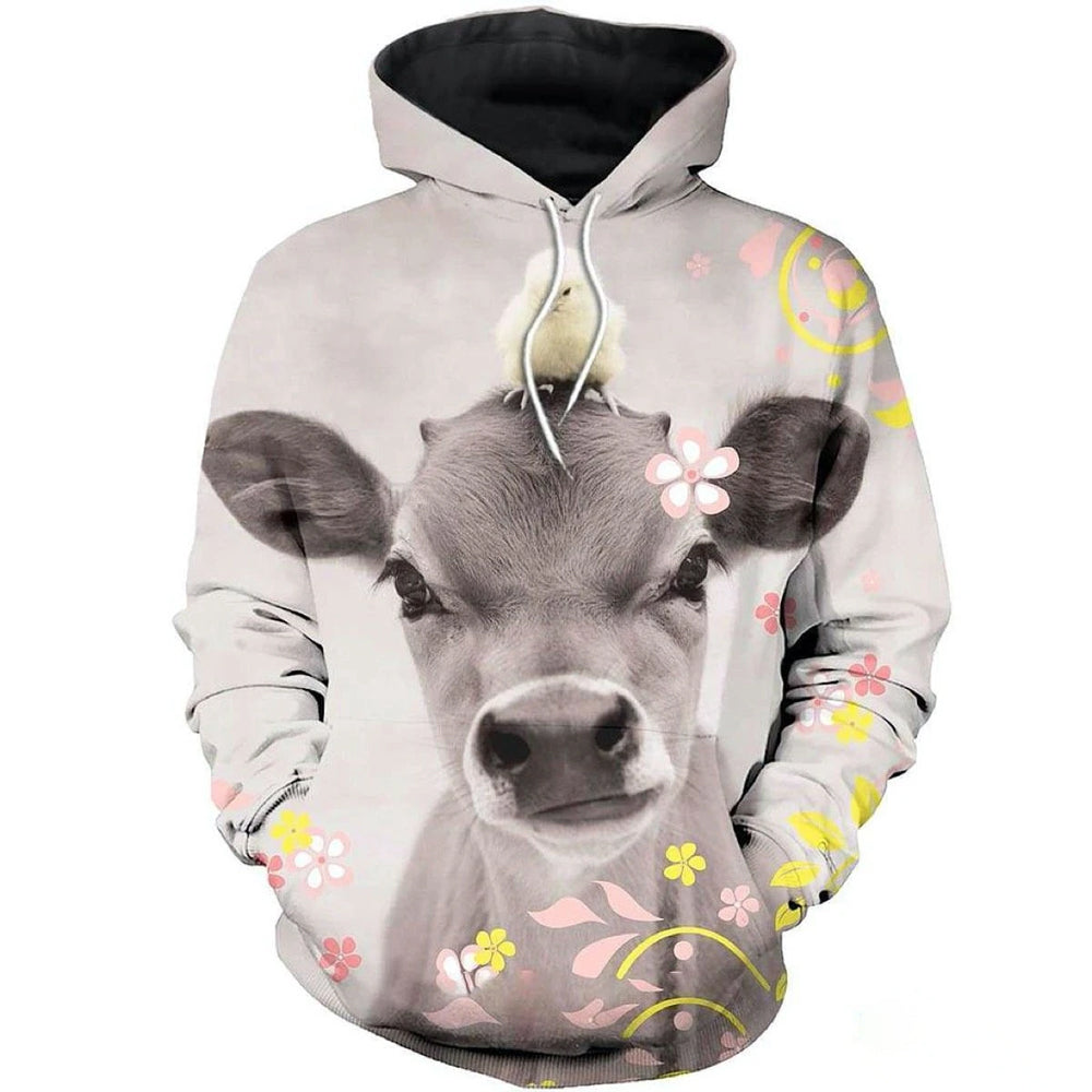 Cow Happy Farm Hoodie 18