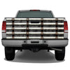 Corrugated Metal Distressed Tailgate Wrap Sticker Tailgate Wrap Decals For Trucks