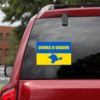 Crimea Is Ukraine Essential Car Vinyl Decal Sticker