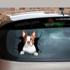 Boston Terrier Crack Decals For Cars A Cute Label Paper Unique Gifts