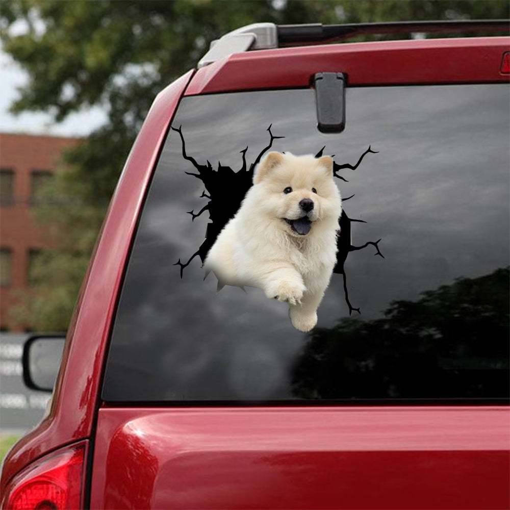 [dt0059-snf-lad]-chow-chow-crack-car-sticker-dogs-lover