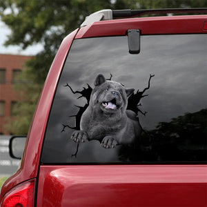 [dt0149-snf-tnt]-chow-chow-crack-car-sticker-dogs-lover