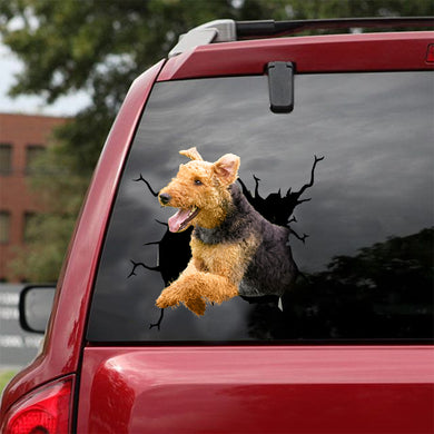 [dt0177-snf-tnt]-airedale-crack-car-sticker-dogs-lover