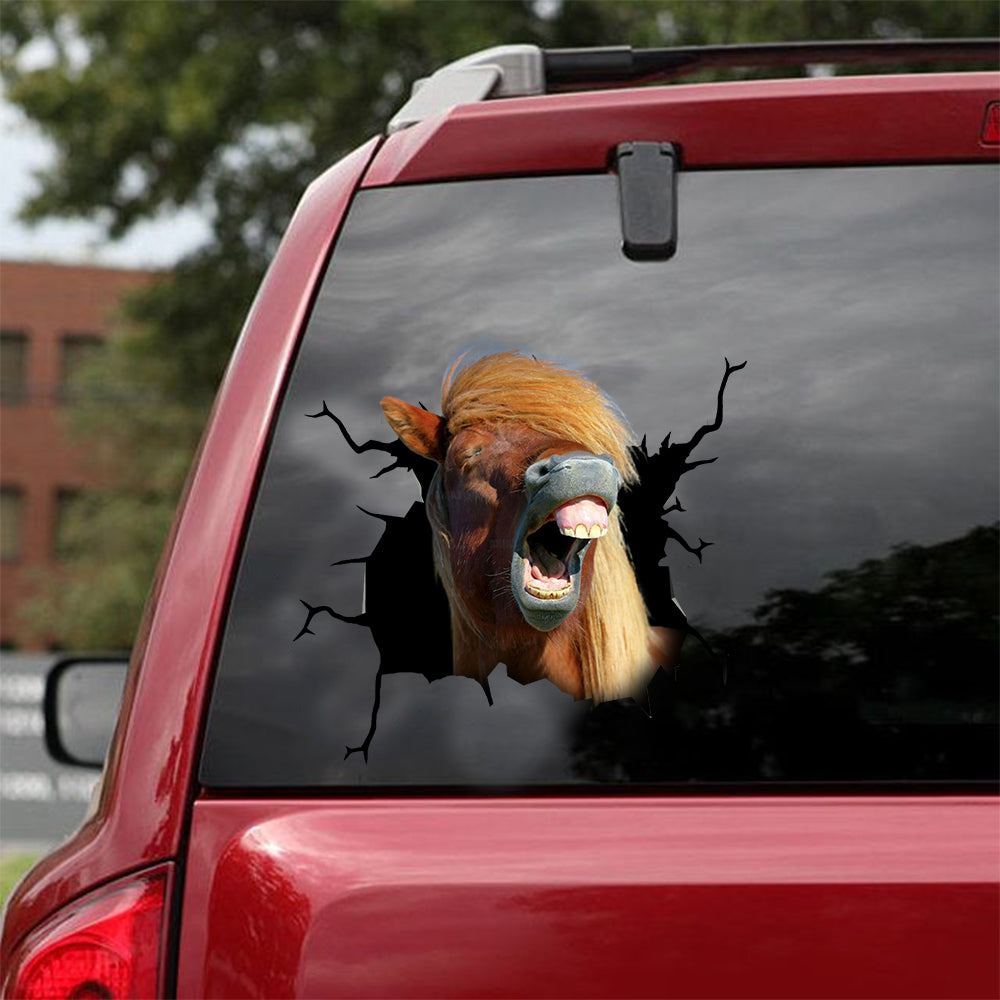 [dt0212-snf-tnt]-icelandic-horse-crack-car-sticker-animals-lover