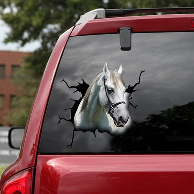 [dt0228-snf-tnt]-andalusian-horse-crack-car-sticker-animals-lover