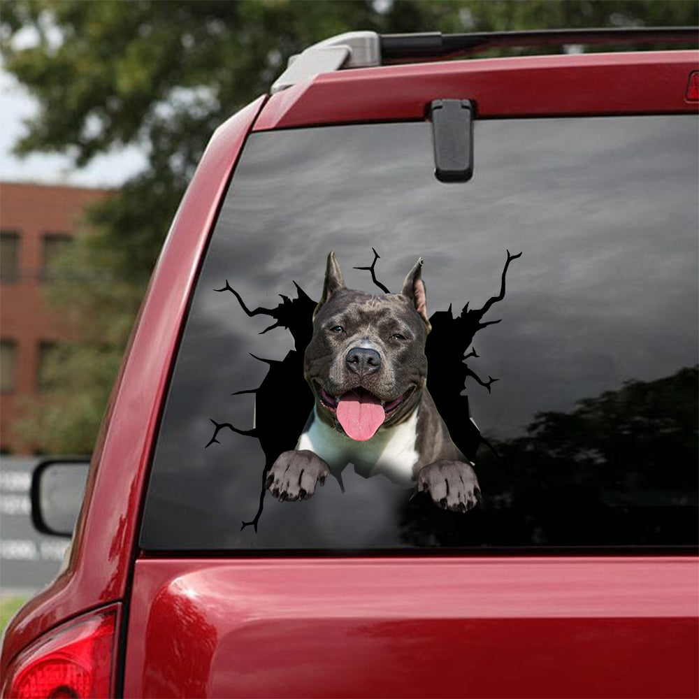 [dt0358-snf-tnt]-american-staffordshire-terrier-crack-car-sticker-dogs-lover