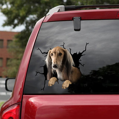 [dt0410-snf-tnt]-saluki-crack-car-sticker-dogs-lover