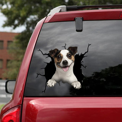 [dt0445-snf-tnt]-jack-russell-terrier-crack-car-sticker-dogs-lover