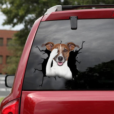 [dt0456-snf-tnt]-jack-russell-terrier-crack-car-sticker-dogs-lover