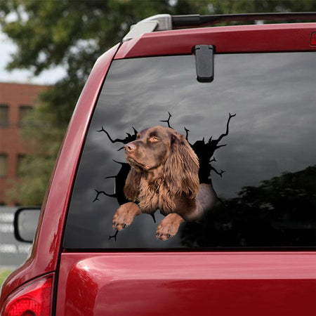 [dt0463-snf-tnt]-german-wirehaired-pointer-crack-car-sticker-dogs-lover