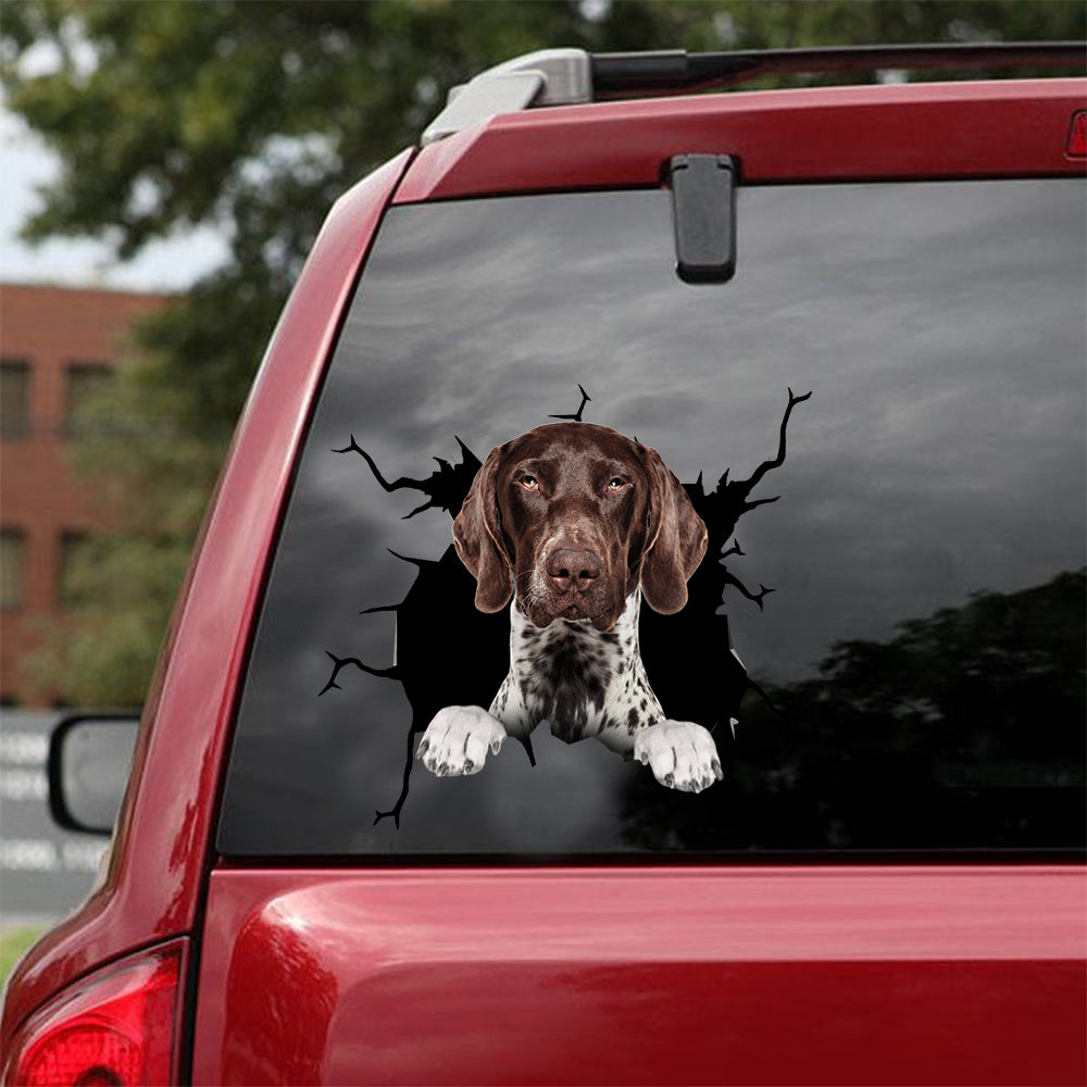 [dt0470-snf-tnt]-german-shorthaired-pointer-crack-car-sticker-dogs-lover