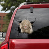 [dt0607-snf-tnt]-angora-goat-crack-car-sticker-farm-animals-lover