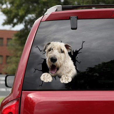 [dt0714-snf-tnt]-irish-wolfhound-crack-car-sticker-dog-lovers