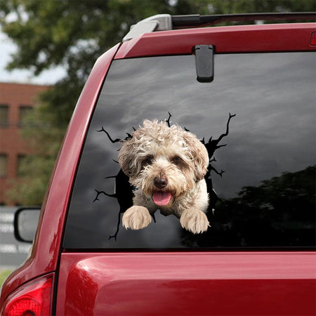 [dt0717-snf-tnt]-schnoodle-crack-car-sticker-dog-lovers