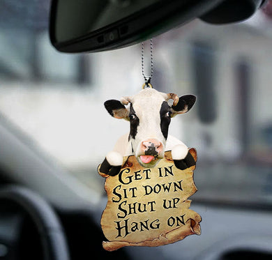dairy-cattle-ornament-decorate-car