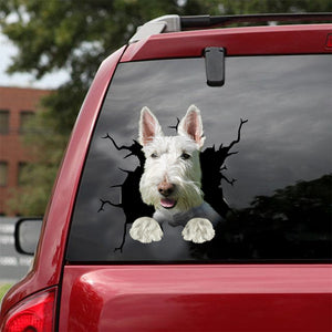 [dt0805-snf-tnt]-scottish-terrier-crack-car-sticker-dog-lovers