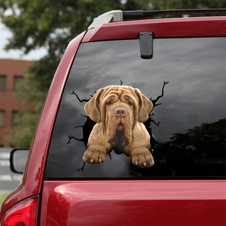 [dt0827-snf-tnt]-neapolitan-mastiff-crack-car-sticker-dog-lovers