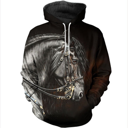 3D All Over Printed Horse Shirts And Shorts DT141107