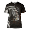 3D All Over Printing Japanese Horse Shirts