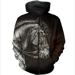 3D All Over Printing Japanese Horse Shirts