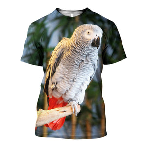 3D Printed African Grey Parrot Tops DT231009
