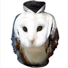 3D All Over Printed Barn owl Shirts And Shorts DT071106