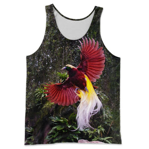 3D All Over Printed Bird Of Paradise Shirts And Shorts DT011111