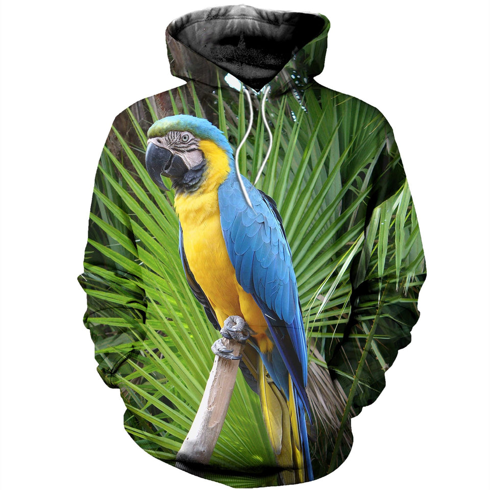3D printed Blue And Yellow Macaw Tops DT140805