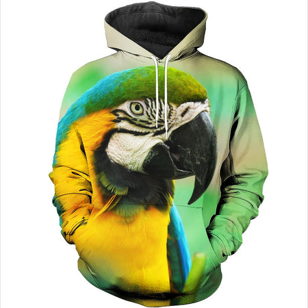 3D All Over Printed Macaw Parrot Shirts And Shorts DT301008