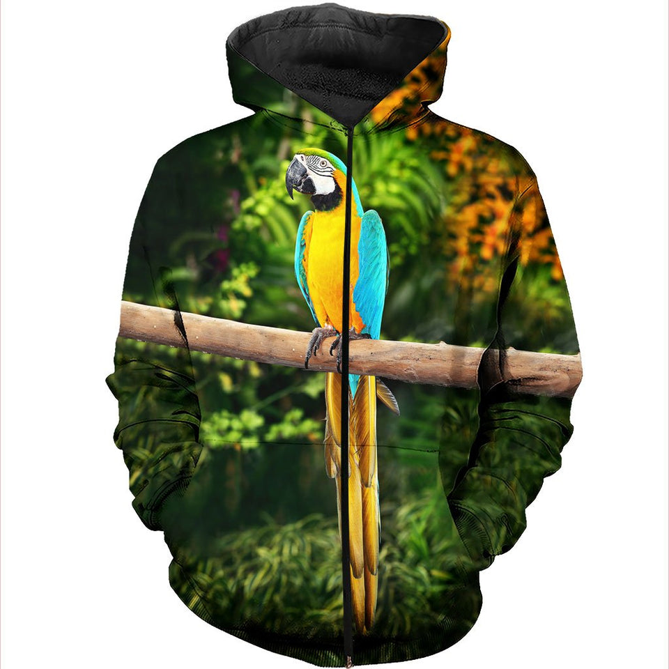 3D All Over Printed Macaw Parrot Shirts And Shorts DT301009