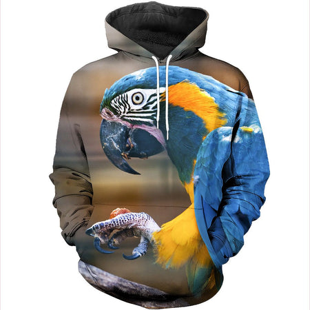 3D All Over Printed Macaw Parrot Shirts And Shorts DT301012