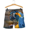 3D All Over Printed Macaw Parrot Shirts And Shorts DT301012