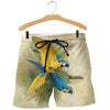 3D All Over Printed Blue & Yellow Macaw Shirts And Shorts DT301013