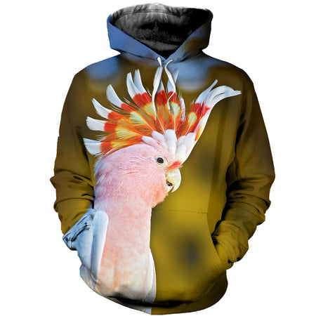 3D Printed Cockatoo T shirt Hoodie DT110501