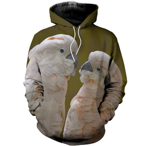 3D Printed Cockatoo T Shirt Long sleeve Hoodie DT200601