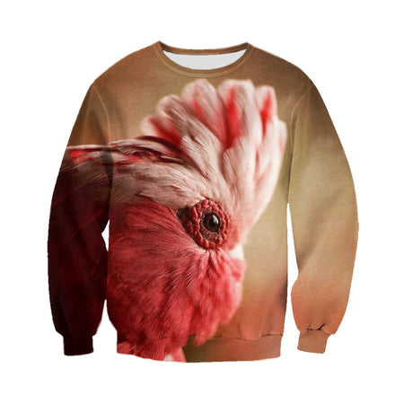 3D Printed Cockatoo T Shirt Long sleeve Hoodie DT310501