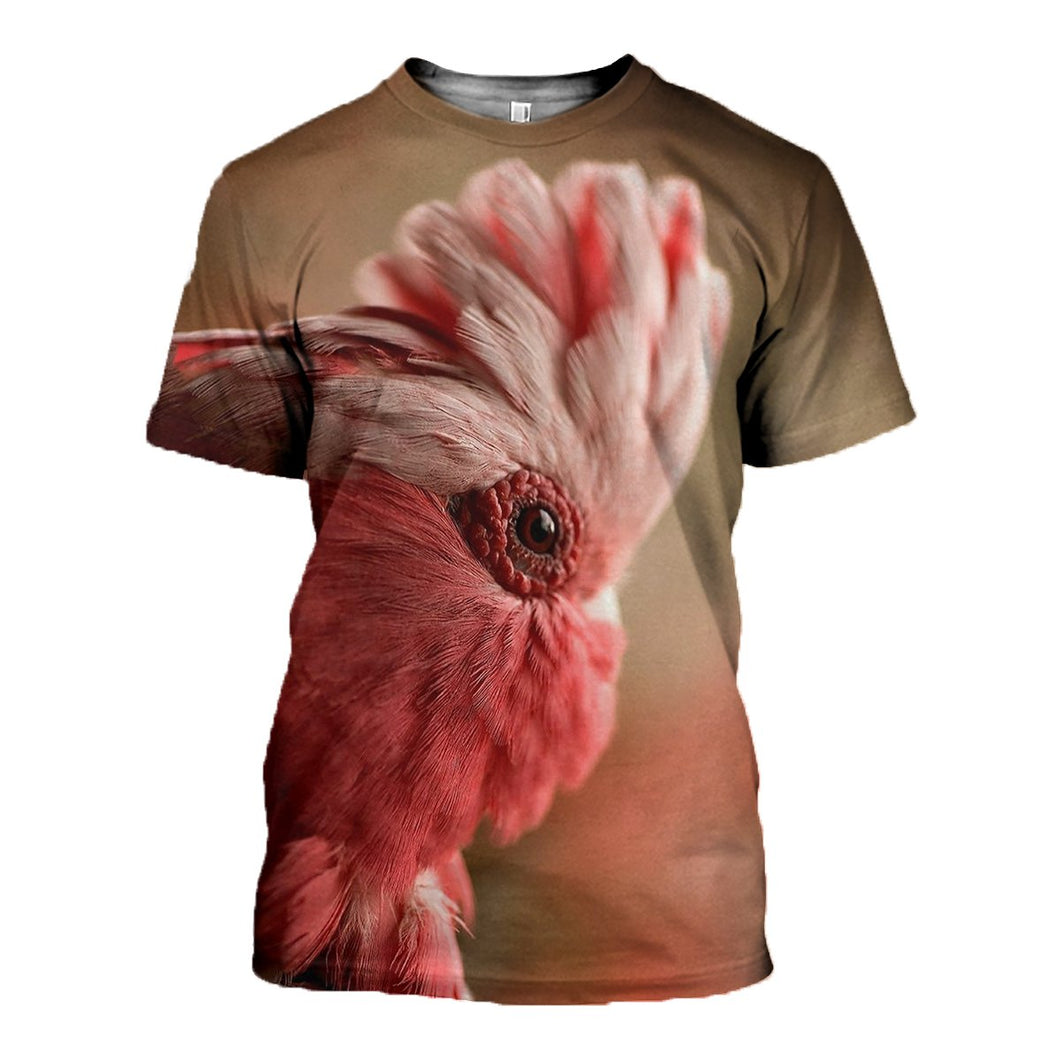 3D Printed Cockatoo T Shirt Long sleeve Hoodie DT310501