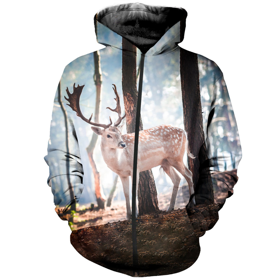 3D printed Deer T-shirt Hoodie DT060701